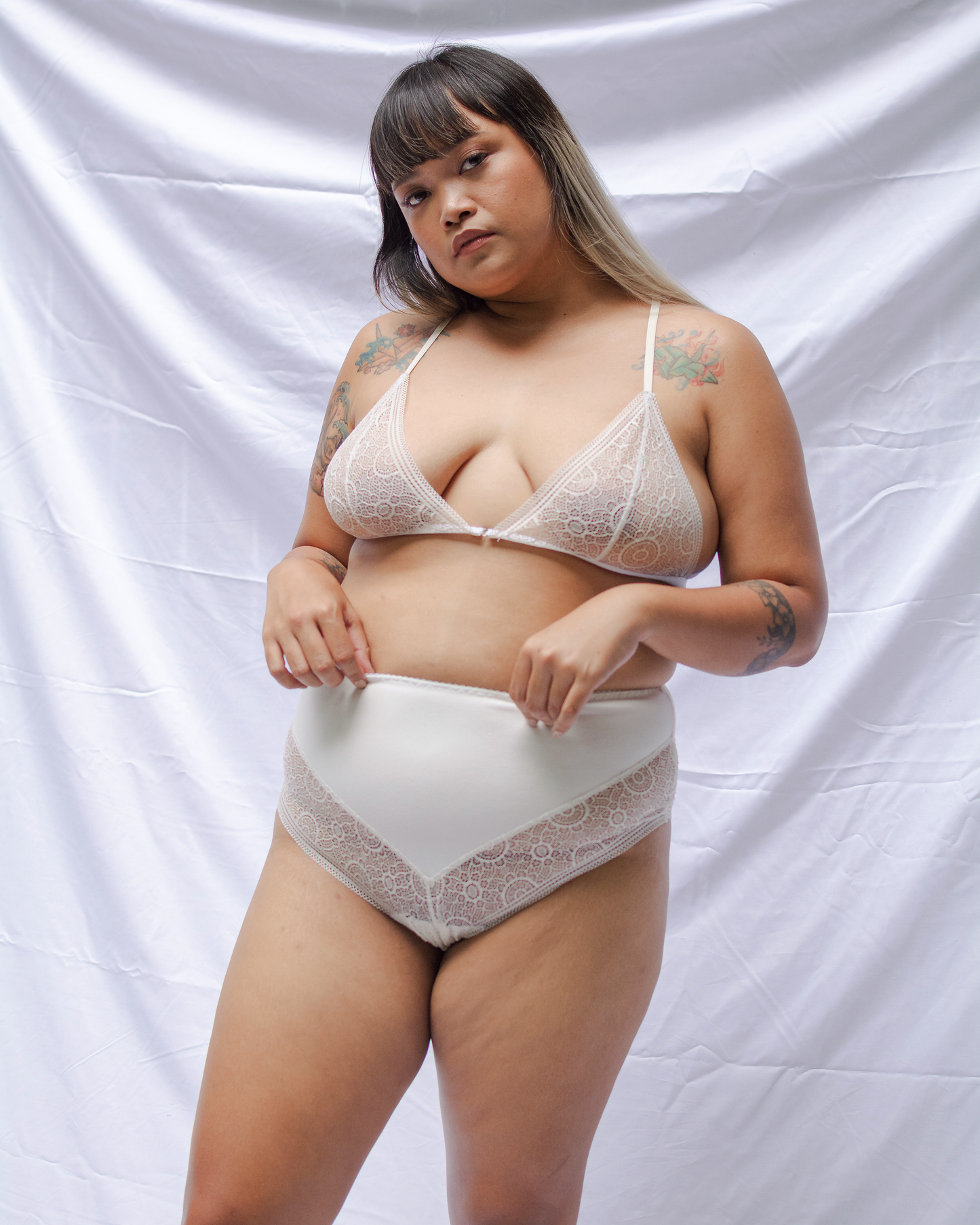 Sefra handmade bespoke size you inclusive size lingerie Philippines lace bralette