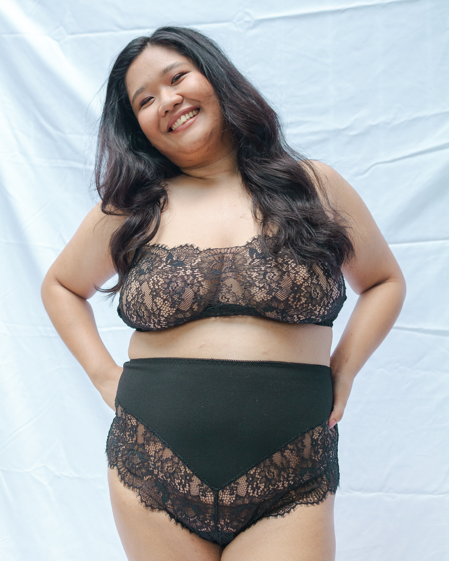 Sefra handmade bespoke size you inclusive size lingerie Philippines lace bralette
