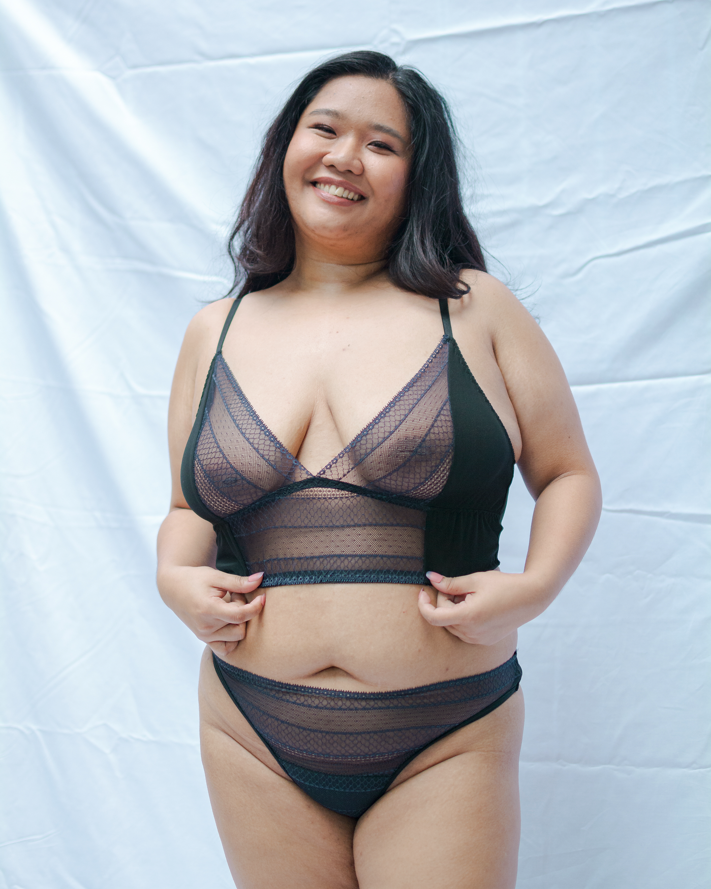 Sefra handmade bespoke size you inclusive size lingerie Philippines lace bralette