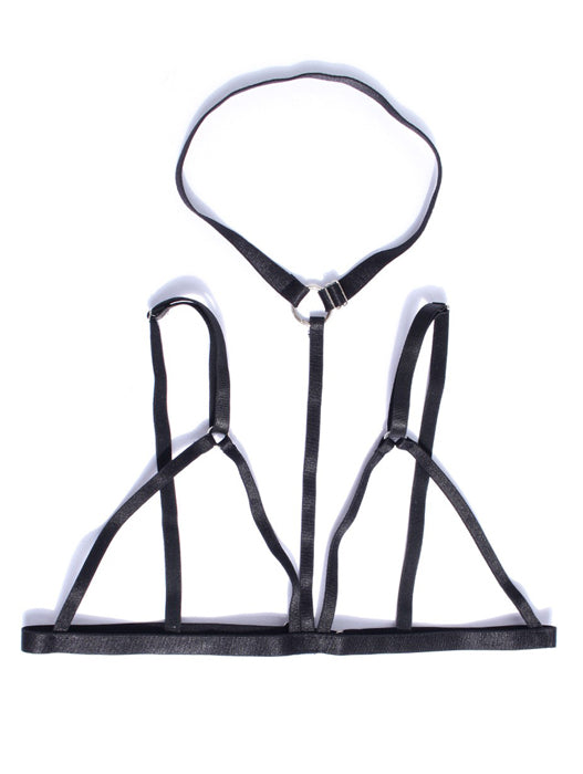 SEFRA ASH black harness Sefra handmade bespoke size you inclusive size lingerie Philippines lace bralette