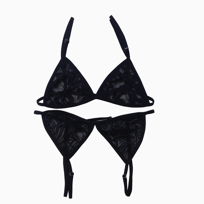 SEFRA DARCY black triangle lace bralette front Sefra handmade bespoke size you inclusive size lingerie Philippines lace bralette