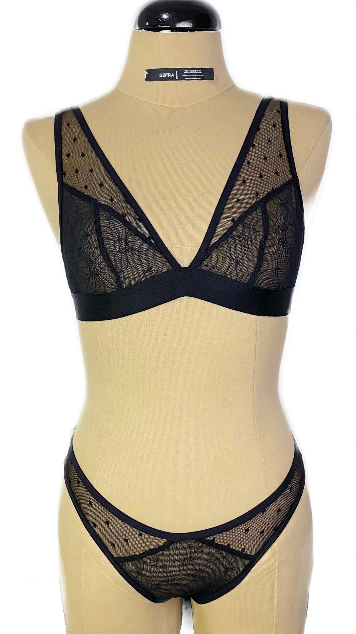 Sefra handmade bespoke size you inclusive size lingerie Philippines lace bralette