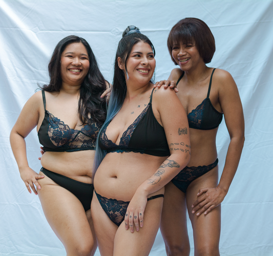 Sefra handmade bespoke size you inclusive size lingerie Philippines lace bralette