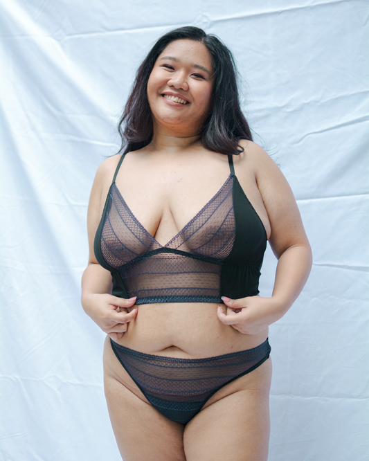 Sefra handmade bespoke size you inclusive size lingerie Philippines lace bralette